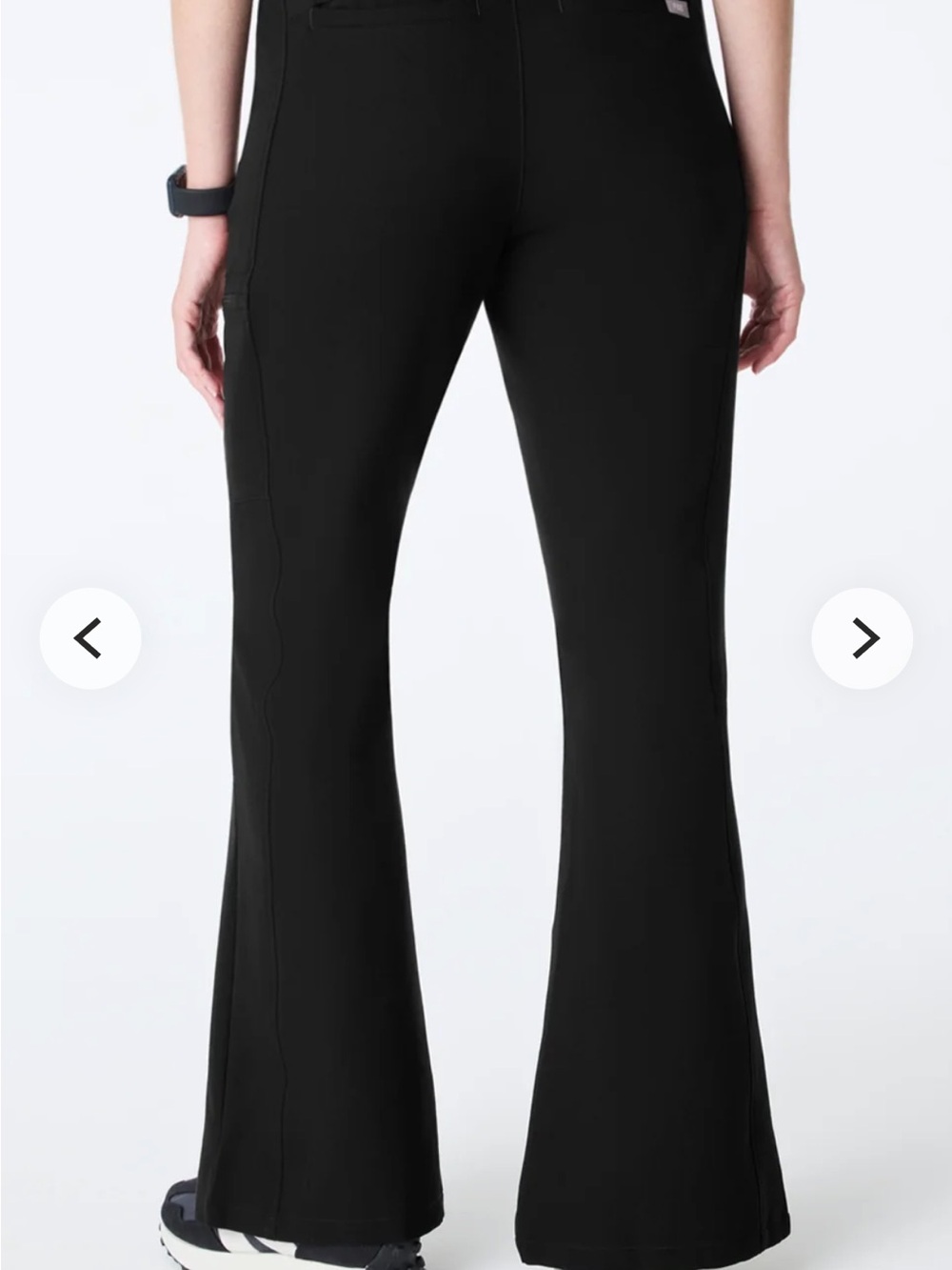 Women's Black Flare Pants